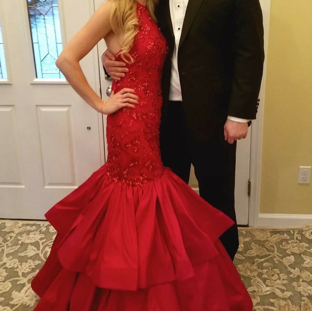 Mermaid Style Prom, Pageant, Formal Gown